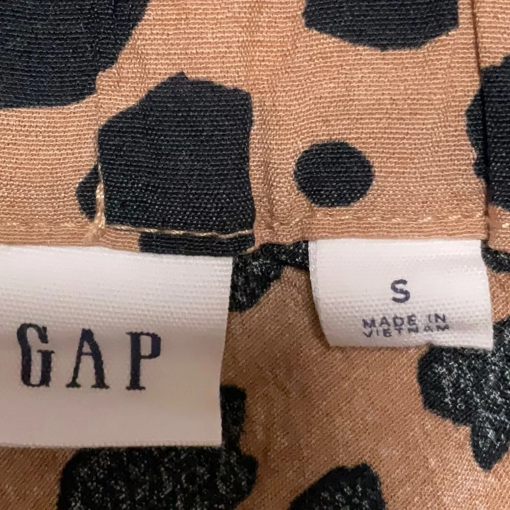 GAP Leopard Print Brown Skirt size S - Picture 9 of 10